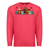 Cardinal lady of guadalupe coffee cups libbey glass Premium Sweatshirt - Jasminsmagicworld