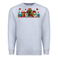 Heather Grey lady of guadalupe coffee cups libbey glass Premium Sweatshirt - Jasminsmagicworld