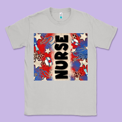 American Nurse Classic Tee Designed By Zillion Design Studio