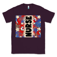 Plum american nurse Classic Tee - Zillion Design Studio