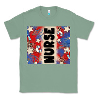 Sage american nurse Classic Tee - Zillion Design Studio