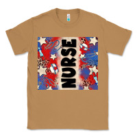 Toasted Coconut american nurse Classic Tee - Zillion Design Studio