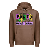 Chestnut aint no party like mardi gras Premium Hoodie - MaliasSmallBusiness