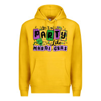 Lemon aint no party like mardi gras Premium Hoodie - MaliasSmallBusiness
