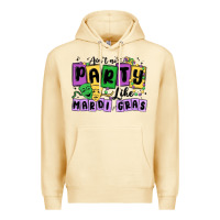 Pina Colada aint no party like mardi gras Premium Hoodie - MaliasSmallBusiness