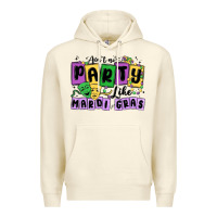 Sandshell aint no party like mardi gras Premium Hoodie - MaliasSmallBusiness