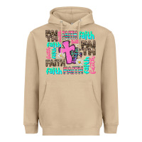 Mushroom faith with cross Heavyweight Hoodie - AdoDesignShop