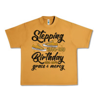 Peanut Butter stepping into my birthday with god s grace and mer Urban Heavy Tee - MaliasSmallBusiness