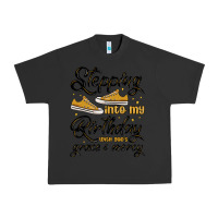 Pigment Black stepping into my birthday with god s grace and mer Urban Heavy Tee - MaliasSmallBusiness