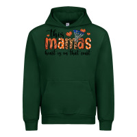 Forest Green this mamas heart is on that court Urban Hoodie - MaliasSmallBusiness