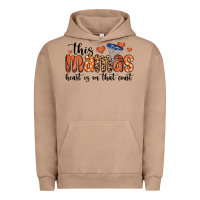 Pigment Burro this mamas heart is on that court Urban Hoodie - MaliasSmallBusiness