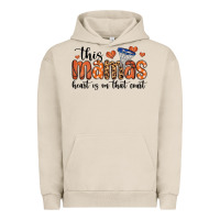 Pigment French Oak this mamas heart is on that court Urban Hoodie - MaliasSmallBusiness