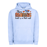 Pigment Grape Ice this mamas heart is on that court Urban Hoodie - MaliasSmallBusiness