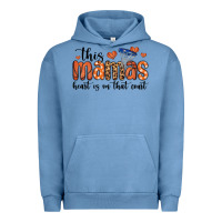 Pigment Pebble Blue this mamas heart is on that court Urban Hoodie - MaliasSmallBusiness