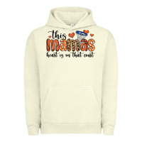 Pigment Pistachio this mamas heart is on that court Urban Hoodie - MaliasSmallBusiness