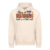 Sandshell this mamas heart is on that court Urban Hoodie - MaliasSmallBusiness