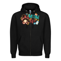 Black mom life Zipper Hoodie - Zillion Design Studio
