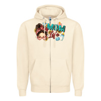 Sandshell mom life Zipper Hoodie - Zillion Design Studio