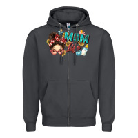 Smoke mom life Zipper Hoodie - Zillion Design Studio