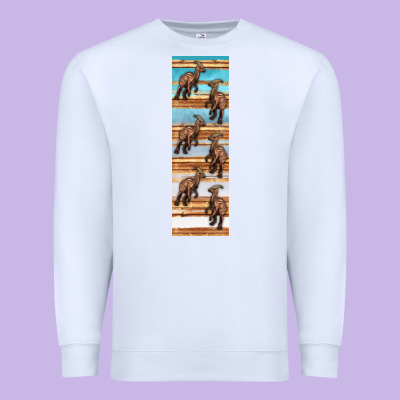 Dinosaur Parasaurolophus Pen Wrap Premium Sweatshirt Designed By Artiststas