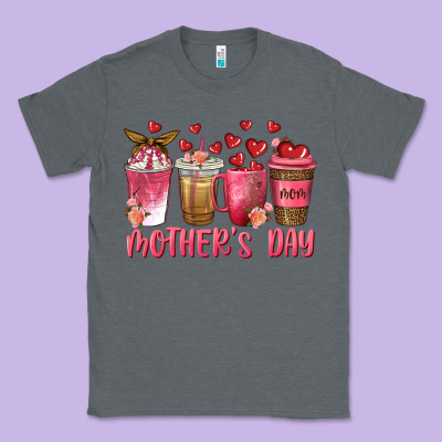 Mothers Day Coffee Cups Classic Tee Designed By Texasbilliewilder