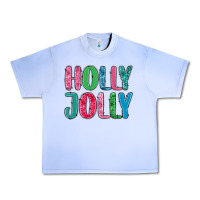 Grape Ice holly jolly Urban Heavy Tee - MaliasSmallBusiness