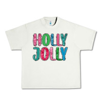 Pistachio holly jolly Urban Heavy Tee - MaliasSmallBusiness