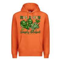 Carrot not lucky simply blessed Premium Hoodie - MaliasSmallBusiness