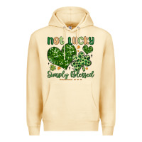 Pina Colada not lucky simply blessed Premium Hoodie - MaliasSmallBusiness