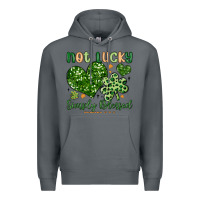 Rock not lucky simply blessed Premium Hoodie - MaliasSmallBusiness
