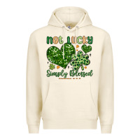 Tofu not lucky simply blessed Premium Hoodie - MaliasSmallBusiness