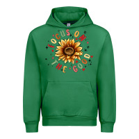 Emerald focus on the good Urban Hoodie - MaliasSmallBusiness