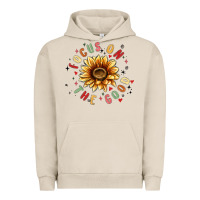 Pigment French Oak focus on the good Urban Hoodie - MaliasSmallBusiness