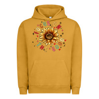 Pigment Peanut Butter focus on the good Urban Hoodie - MaliasSmallBusiness