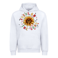 White focus on the good Urban Hoodie - MaliasSmallBusiness