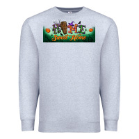 Heather Grey home sweet home libbey glass Premium Sweatshirt - BundleAndBundleShop