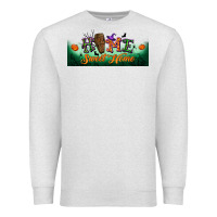 Oatmeal Heather home sweet home libbey glass Premium Sweatshirt - BundleAndBundleShop