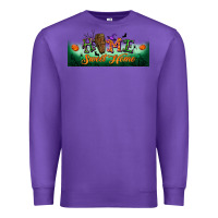 Purple home sweet home libbey glass Premium Sweatshirt - BundleAndBundleShop