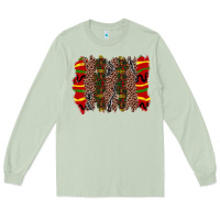 Matcha juneteenth brushstroke Long Sleeve Tee - Zillion Design Studio