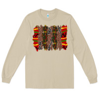 Mushroom juneteenth brushstroke Long Sleeve Tee - Zillion Design Studio
