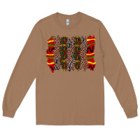 Toasted Coconut juneteenth brushstroke Long Sleeve Tee - Zillion Design Studio