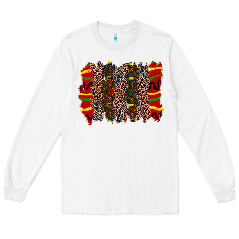 Juneteenth Brushstroke Long Sleeve Tee by Zillion Design Studio | Teevron