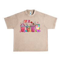 French Oak love coffee cups Urban Heavy Tee - MaliasSmallBusiness