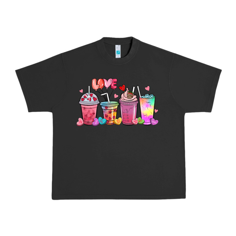 Love Coffee Cups Urban Heavy Tee by MaliasSmallBusiness | Teevron