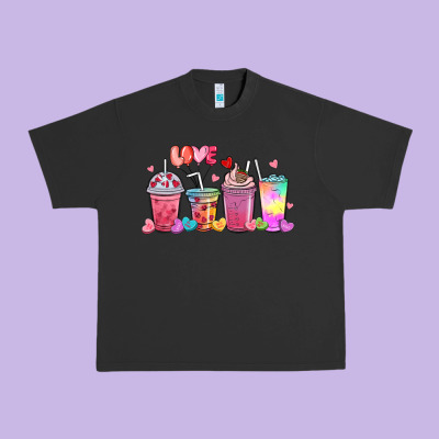 Urban Heavy Tee love coffee cups