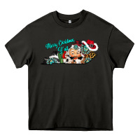 Asphalt merry christmas y'all kentucky Heavy Core Tee - CowhideDigitalArt