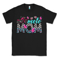 Black moto mom Classic Tee - texasbilliewilder