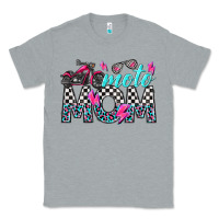 Heather Grey moto mom Classic Tee - texasbilliewilder
