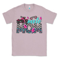 Lilac moto mom Classic Tee - texasbilliewilder