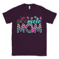Plum moto mom Classic Tee - texasbilliewilder